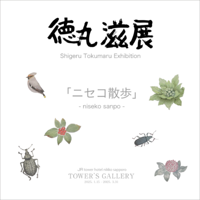 TOWER’S GALLERY徳丸 滋 絵画展 「ニセコ散歩」1/15～3/31